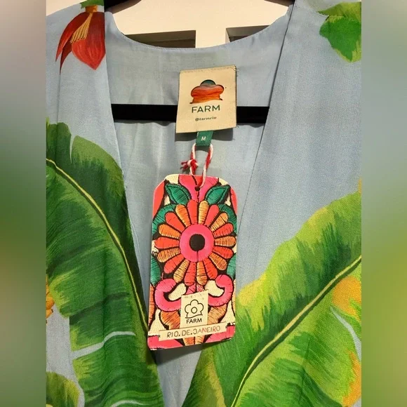 Farm Rio Fresh Banana Tropical Maxi Dress 🍌 🌴 - Picture 8 of 8